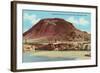 Monument Hill, Thermopolis-null-Framed Art Print