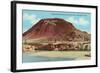 Monument Hill, Thermopolis-null-Framed Art Print