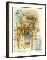 Monument II-Fressinier-Framed Giclee Print