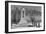 Monument in Cemetery-Ansel Adams-Framed Art Print