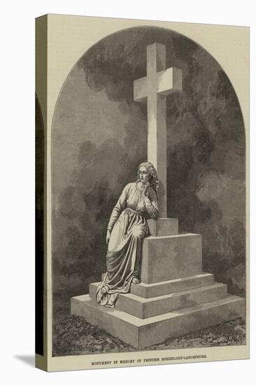 Monument in Memory of Princess Hohenlohe-Langenburg-null-Stretched Canvas