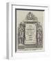 Monument in St Giles's Church-null-Framed Giclee Print