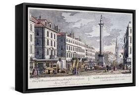 Monument, London, 1794-George Bickham-Framed Stretched Canvas