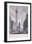 Monument, London, 1796-Philip Audinet-Framed Giclee Print