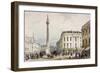 Monument, London, C1855-James B Allen-Framed Giclee Print