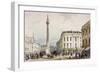 Monument, London, C1855-James B Allen-Framed Giclee Print