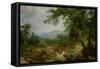 Monument Mountain, Berkshires, 1855-60-Asher Brown Durand-Framed Stretched Canvas