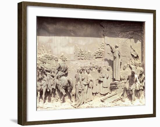 Monument of Arnold Da Brescia-Oroardo Tabacchi-Framed Giclee Print