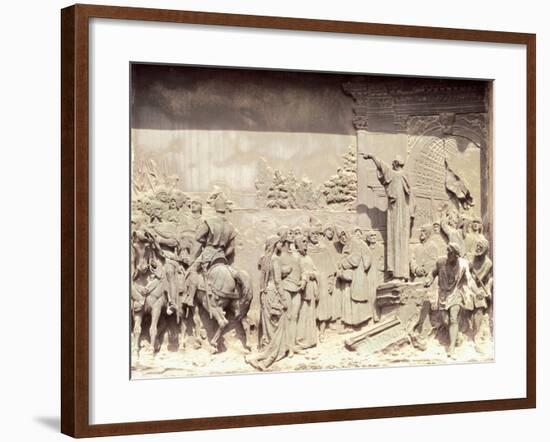 Monument of Arnold Da Brescia-Oroardo Tabacchi-Framed Giclee Print