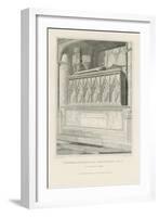 Monument of Eleanor the Queen of Edward the 1st-Edward Blore-Framed Giclee Print