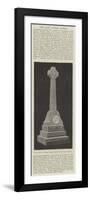 Monument of Father Damien, for the Hawaiian Islands-null-Framed Giclee Print