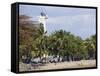 Monument of Fray Anton De Montesinos, Santo Domingo, Dominican Republic, West Indies-Christian Kober-Framed Stretched Canvas