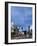 Monument of Light, and Jim Larkin Statue in the Evening, Dublin, Republic of Ireland-Martin Child-Framed Photographic Print