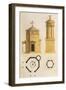 Monument of Lisicrate and the Wind Tower in Athens, 1827-Giulio Ferrario-Framed Giclee Print