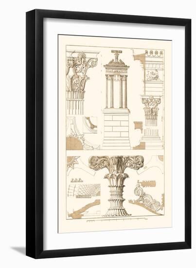 Monument of Lysicrates at Athens-J. Buhlmann-Framed Art Print