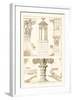 Monument of Lysicrates at Athens-J. Buhlmann-Framed Art Print