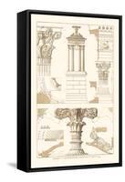 Monument of Lysicrates at Athens-J. Buhlmann-Framed Stretched Canvas