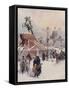 Monument of Peter I-Frederic De Haenen-Framed Stretched Canvas