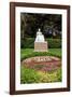 Monument of Queen Margherita of Savoy at the Seafront Promenade in Bordighera, Italy-null-Framed Art Print