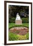 Monument of Queen Margherita of Savoy at the Seafront Promenade in Bordighera, Italy-null-Framed Art Print