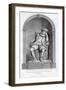 Monument of Sir Francis Bacon, St Michael's Church, St Albans, Hertfordshire, 1806-G Cooke-Framed Giclee Print