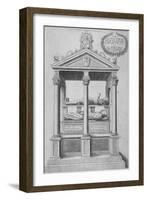 Monument of Sir Nicholas Bacon in Old St Paul's Cathedral, City of London, 1656-Wenceslaus Hollar-Framed Giclee Print