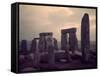 Monument of Stonehenge-Dmitri Kessel-Framed Stretched Canvas