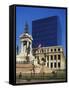 Monument of the Heroes of Iquique, Valparaiso, Chile-Rolf Richardson-Framed Stretched Canvas