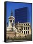 Monument of the Heroes of Iquique, Valparaiso, Chile-Rolf Richardson-Framed Stretched Canvas