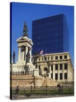 Monument of the Heroes of Iquique, Valparaiso, Chile-Rolf Richardson-Stretched Canvas