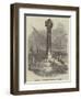 Monument of the Marquis of Argyll at Inverary-null-Framed Giclee Print