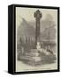 Monument of the Marquis of Argyll at Inverary-null-Framed Stretched Canvas