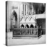 Monument of Walter De Grey, York Minster, York, North Yorkshire, Early 20th Century-George Washington Wilson-Stretched Canvas