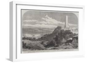 Monument Recently Erected at Dives-null-Framed Giclee Print