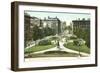 Monument Square, Baltimore-null-Framed Premium Giclee Print