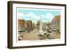 Monument Square, New London, Connecticut-null-Framed Art Print