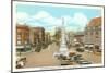 Monument Square, New London, Connecticut-null-Mounted Art Print