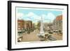 Monument Square, New London, Connecticut-null-Framed Art Print