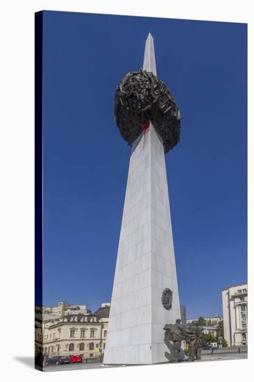 Monument to 1989 Revolution, Bucharest, Romania, Europe-Rolf Richardson-Stretched Canvas