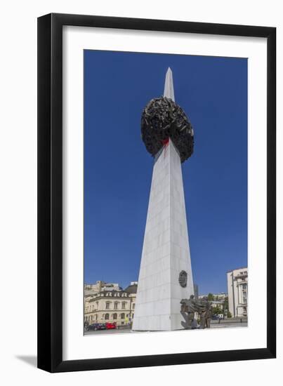 Monument to 1989 Revolution, Bucharest, Romania, Europe-Rolf Richardson-Framed Photographic Print