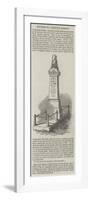 Monument to a Detective Sergeant-null-Framed Giclee Print