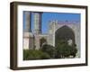 Monument to Afghanistan's Fallen Soldiers in Front of Friday Mosque, Herat Province, Afghanistan-Jane Sweeney-Framed Photographic Print