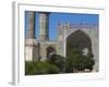 Monument to Afghanistan's Fallen Soldiers in Front of Friday Mosque, Herat Province, Afghanistan-Jane Sweeney-Framed Photographic Print