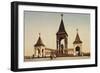 Monument to Alexander II in the Moscow Kremlin, Russia, C1904-C1905-null-Framed Giclee Print