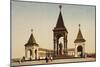 Monument to Alexander II in the Moscow Kremlin, Russia, C1904-C1905-null-Mounted Giclee Print