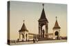 Monument to Alexander II in the Moscow Kremlin, Russia, C1904-C1905-null-Stretched Canvas