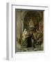 Monument to Alexander VII in the North Transept, 1672-78-Giovanni Lorenzo Bernini-Framed Giclee Print