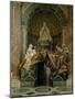 Monument to Alexander VII in the North Transept, 1672-78-Giovanni Lorenzo Bernini-Mounted Giclee Print