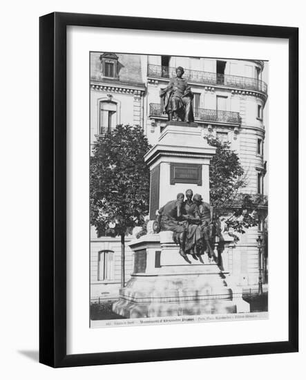 Monument to Alexandre Dumas Pere, 1883-Gustave Doré-Framed Giclee Print