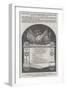 Monument to Be Erected in Bombay Cathedral-null-Framed Giclee Print